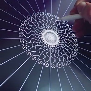 13K views · 405 reactions | Seb Lester is an acclaimed calligrapher, but this time he tried creating a mandala. Seb used a mobile app called Amaziograph on his iPad Pro and an Apple Pencil. He then applied his wild imagination and incredibly steady hands and everything resulted in a very intricate digital mandala. | icanbecreative | Facebook