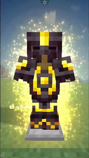 OP Gold Armor Trim Combo – Solarflare Knight | Minecraft 1.21 💀