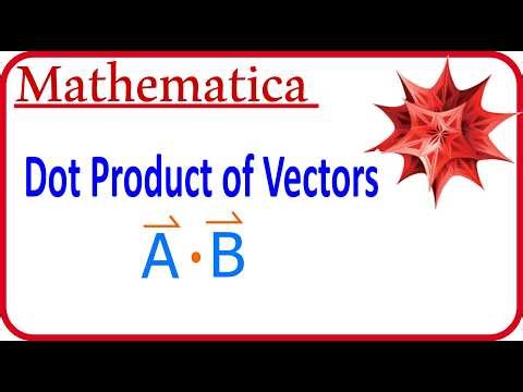 Scalar Product of vectors in Mathematica