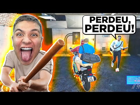 MOTOTÁXI DO CRlME no GTA RP 😂 (Paulinho o LOKO)