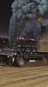 The "Evil Diesel" Pro Modified 3.6 Diesel Truck pulling in Collingwood, Ontario 🇨🇦 with the @ottpa at the @greatnorthernex #tractorpulling #truckpulling #horsepower #turbocharged #canada | Pulling Texas