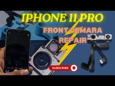 iPhone 11 Pro Front Camera Replacement while keeping Face iD function | MA iPhone solutions