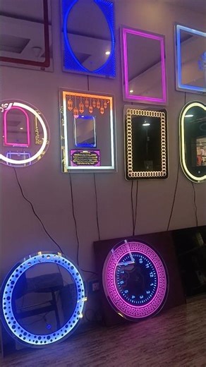 LED Touch sensor mirror With Switch|| led light mirror #vairalvideo #trending #shortsfeed