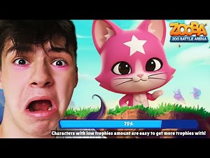 Meet New Character Mina the Cat in Zooba! (Concept)