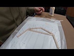 Scale Model Shed: How to Build the Truss and attach Nailing Plate