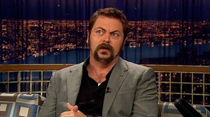 455K views · 1.2K reactions | On "Late Night" in 2007, Nick Offerman performed a rap from his farming days. #ConanClassic | Team Coco | Facebook