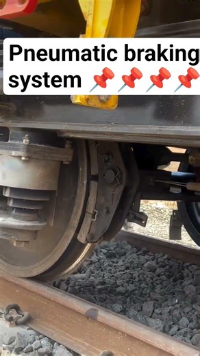 pneumatic braking system #pneumatics #brakingsystem #engineering#railways #viral #indianrailways