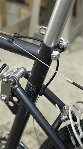 Tensioning cables is easier than you think! Check out all my bike restoration videos on my YouTube channel (link in bio) #mtb #vintagebike #retrobike #90smtb #bikebuild #bikeservice #bikerestoration #bikerepair #restoration #bikemaintenance #asmr #vintagemtb #retromtb #26inchlifestyle