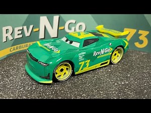 M Fast Fong (Next-Gen Rev-N-Go No. 73) | Mattel Disney Cars Die-cast Showcase