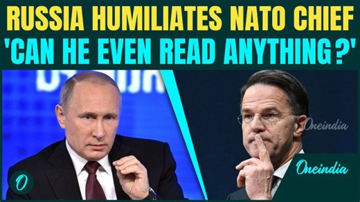 Putin’s direct attack on NATO chief over ‘Russia to attack Europe’ rhetoric | ‘Can you even read?’
