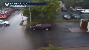 3.9K views · 51 reactions | HAPPENING NOW - Heavy flooding closes a busy intersection in Fairfax, Virginia this afternoon. We're tracking several storms, some with the potential to turn severe, as they move across the Mid Atlantic and eastern seaboard. at Virginia. | WeatherNation | Facebook
