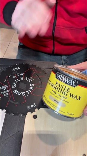 Paste Wax for Saw Baldes? Yes plz! #blades #wax #toolsteam #tools #viral #cool #diy #sawmill