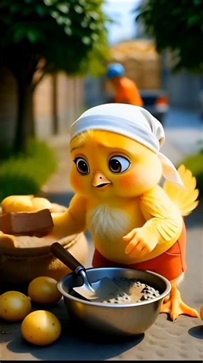 This Yellow Chick Will Melt Your Heart 💛 #YellowChick#CuteAnimals#ViralShorts