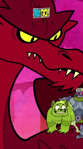 نحن نركب تنينًا أيضًا! 🐲 😆 #CartoonNetworkMena #TeenTitansGo #كرتون_نتورك #أبطال_التايتنز_انطلقوا! #أبطال_التايتنز