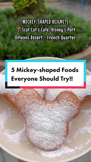 5 Must-Try Mickey-Shaped Foods at Disney Parks