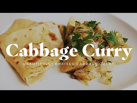 BRAISED CABBAGE CURRY | How To Make a Spice Braised Cabbage Curry.