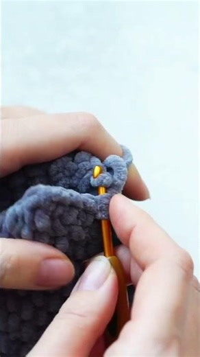 Making the CUTEST Plush Seal 🦭🧶 #crochetseal #plushies