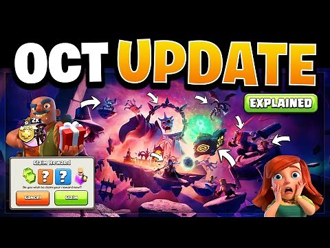 October 2025 New Update & Gold Pass Offer Explained - Get FREE Rewards in Clash of Clans!