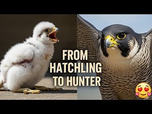 From Hatchling to Hunter:A Falcon's Incredible 4-Minute Journey