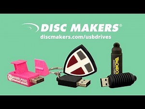 Unique Custom Designed USB Flash Drives from Disc Makers