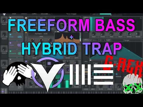 Freeform Bass / Hybrid Trap Sound Design with Vital and Ableton (like Blurrd Vzn, Peekaboo, & G-REX)