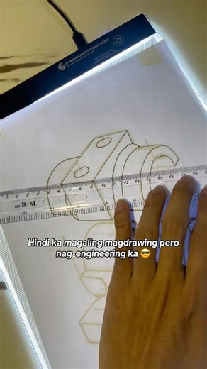 Engineering Light Pad for tracing drawings and letterings #lightpad #engineering #ledlightpad