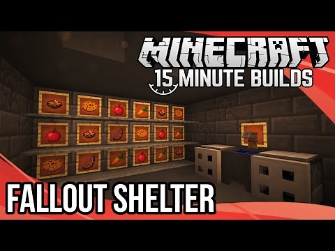 Minecraft 15-Minute Builds: Fallout Shelter