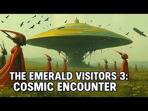 The Emerald Visitors 3: Cosmic Encounter - AI Generated