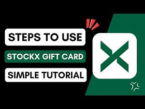 How to Use StockX Gift Card | Redeem