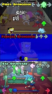 FNF PART 2 SpongeBob has problems in All Phases // NEW UPDATE #fnf #new #spongebob #fnfmod