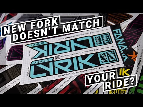 Installing Your New RockShox Fork Decals