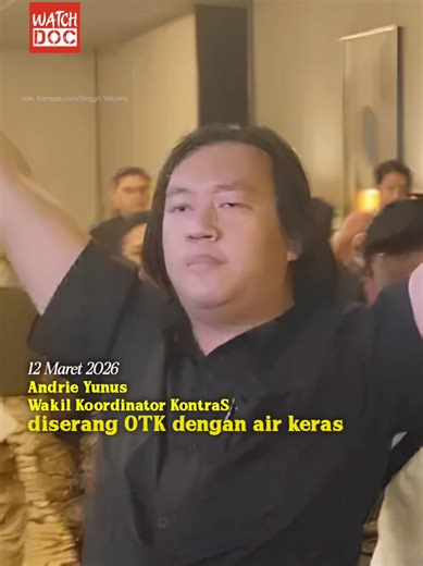 Watchdoc mengecam keras serangan penyiraman air keras terhadap Andrie Yunus dari Komisi untuk Orang Hilang dan Korban Tindak Kekerasan (KontraS). Kami mendesak aparat penegak hukum untuk segera mengusut tuntas pelaku, mengungkap motif serangan, serta memastikan semua pihak yang terlibat diproses secara hukum. Serangan terhadap pembela HAM adalah ancaman langsung terhadap kebebasan sipil. Negara memiliki kewajiban untuk menjamin keselamatan mereka yang bekerja memperjuangkan hak asasi manusia, ke