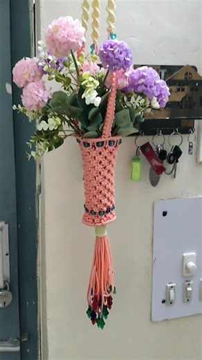 Macrame flower wall hanging #handmade ♥️💖