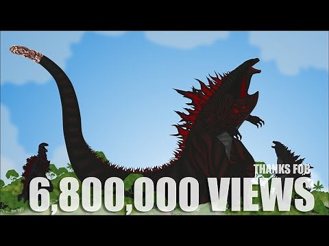 SHIN LEGENDARY GODZILLA!! | SHIN GODZILLA Fusion LEGENDARY GODZILLA (2019) | PANDY Animation 25