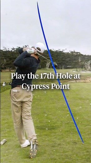 Play the 17th hole at Cypress Point. 🤩