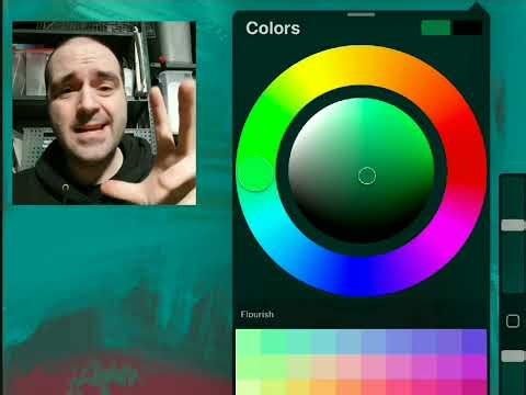 DON'T USE PROCREATE'S COLOR WHEEL!