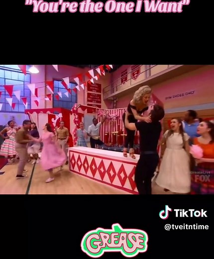"You're the One I Want" Grease Live 2016 📹 Applejack Becca #aarontvei... | grease