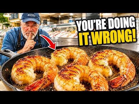 Most People Cook Shrimp Wrong — The Old Fish Counter Method for PERFECT Shrimp Every Time