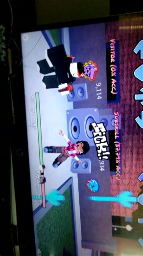 Clip Of Me Playing FNF On Roblox Flip Your Phone Side ways 😐#fridaynightfunkin #capcut #roblox