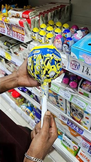 Giant Minions Surprise Lollipop 🍭😲 | Kids Candy Fun #shorts