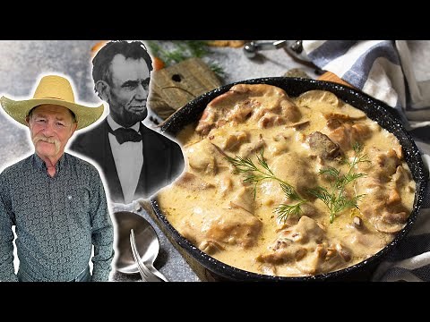 Making President Lincoln's Favorite Meal | Chicken Fricassee