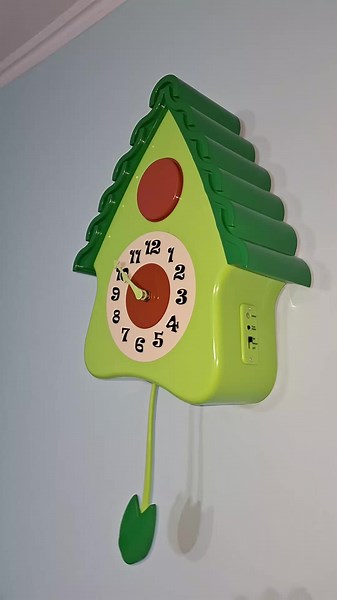 Cuckoo Clock Featuring Adorable Cow Design