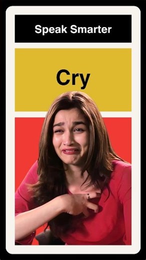 The ultimate guide to 'Crying' vocabulary! 📚
