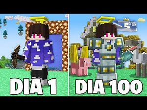 EU SOBREVIVI 100 DIAS NO CÉU DO MINECRAFT - AETHER - O FILME