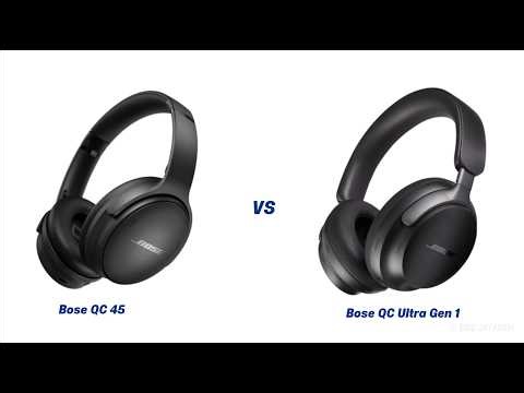 Bose QC45 vs Bose QC Ultra Sound Test