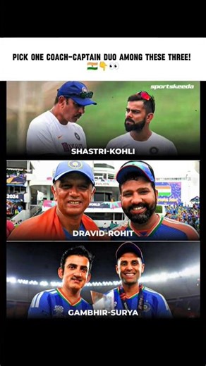 Coach Captain Duo 🥶🔥 #indiancricket #shortvideo #shorts #cricket