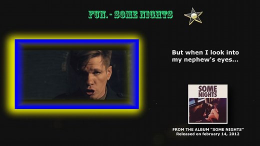 Fun.: Some Nights [OFFICIAL VIDEO vith lyrics]