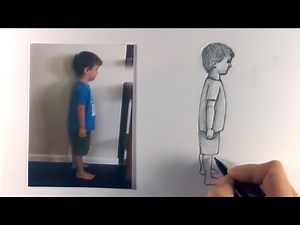 R.E.A.P: Concept Art: How to Draw a Full Body Child - Side Profile Version