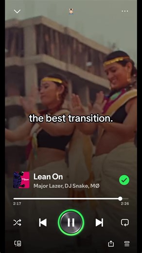 La Mejor Transición Musical de 2016