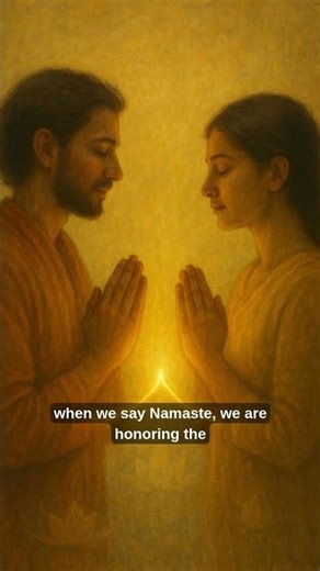 The True Meaning of Namaste. 🙏 It's a Soul-to-Soul Greeting. #shorts
